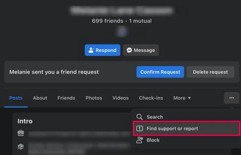 ¿Por qué no aparece Agregar amigo en Facebook?