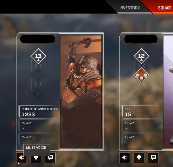 Paramètres de désactivation du chat vocal