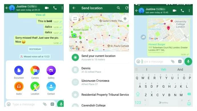 최고의 WhatsApp 팁과 요령 28가지: 위치 보내기, 인용, 이미지 편집 등
