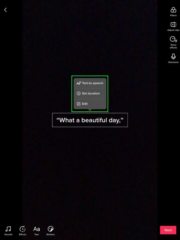 نحوه استفاده از متن به گفتار در TikTok
