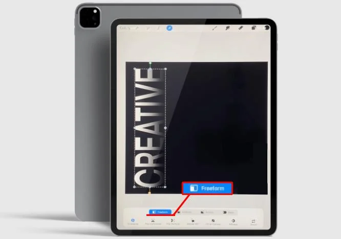 Cara Mencerminkan Objek Dalam Lukisan Dalam Procreate