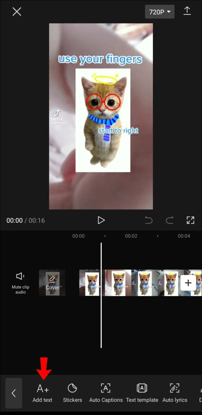 CapCut에서 캡션을 추가하는 방법