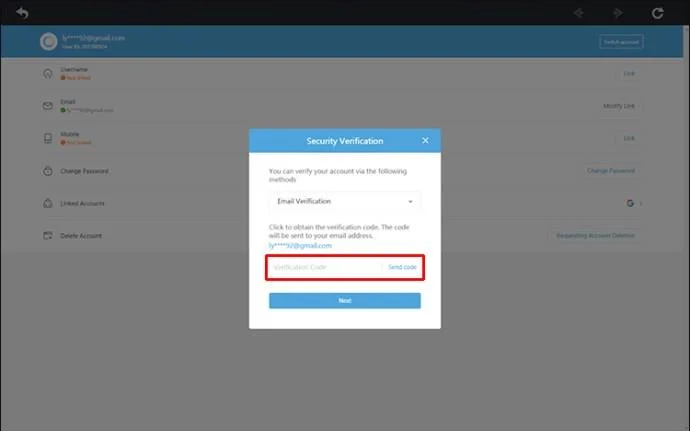 نحوه تغییر آدرس ایمیل و رمز عبور Genshin Impact