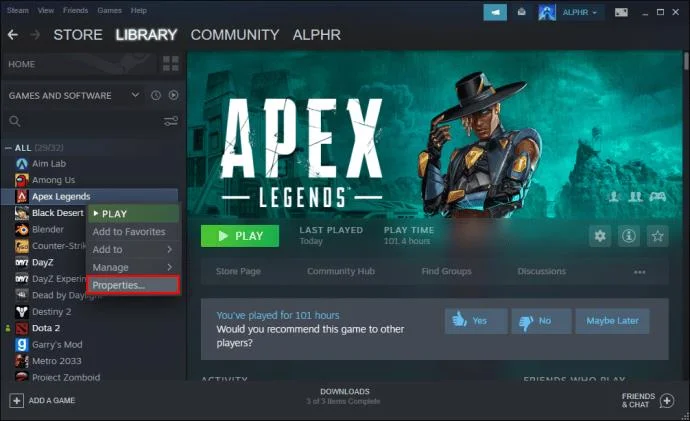 نحوه تغییر زبان در Apex Legends