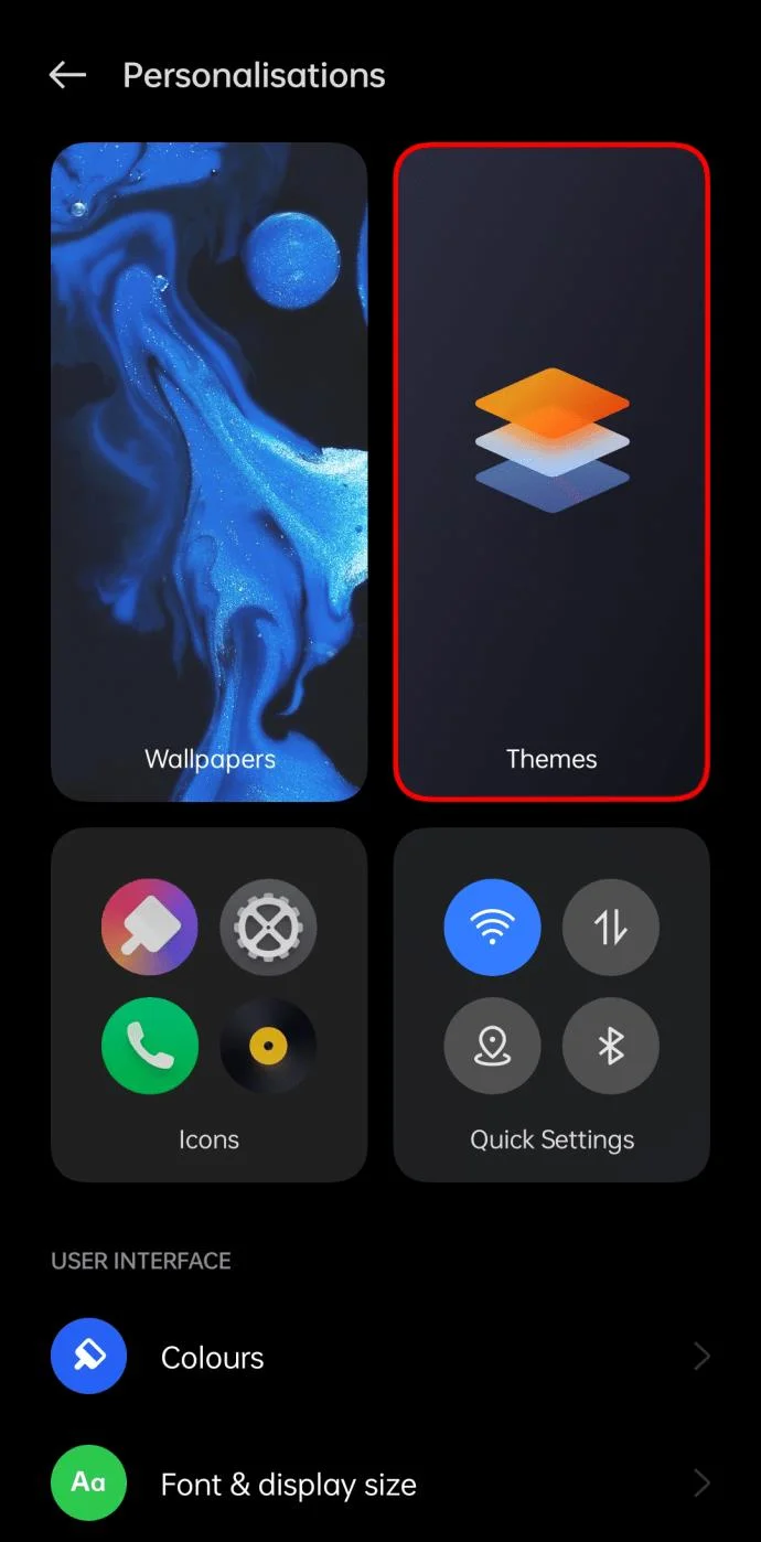 MIUI 전화에서 아이콘을 변경하는 방법