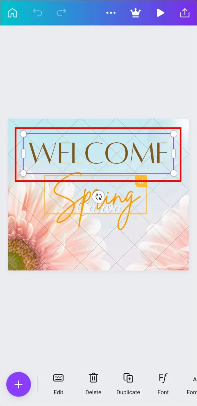 چگونه یک انیمیشن را در Canva حذف کنیم