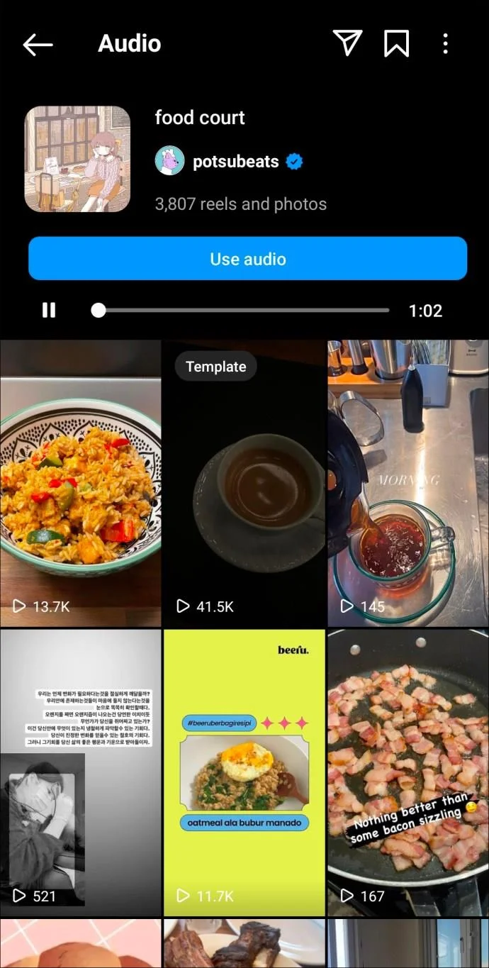 De beste Instagram Reels-nummers