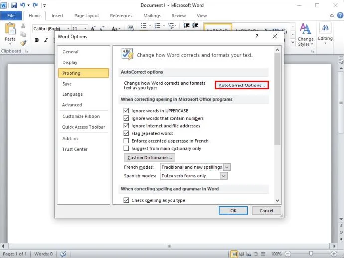 Jak wyłączyć autokorektę w programie Microsoft Word