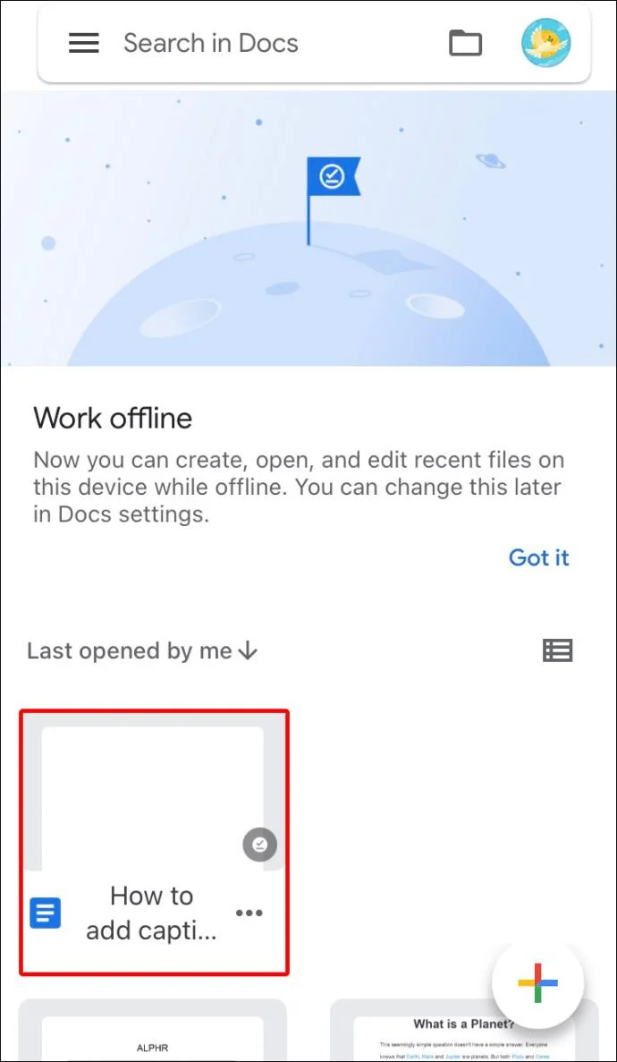 چگونه در Google Docs به تصاویر زیرنویس اضافه کنیم