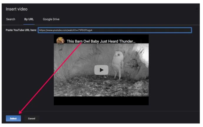 چگونه یک ویدیوی YouTube را در Google Docs جاسازی کنیم