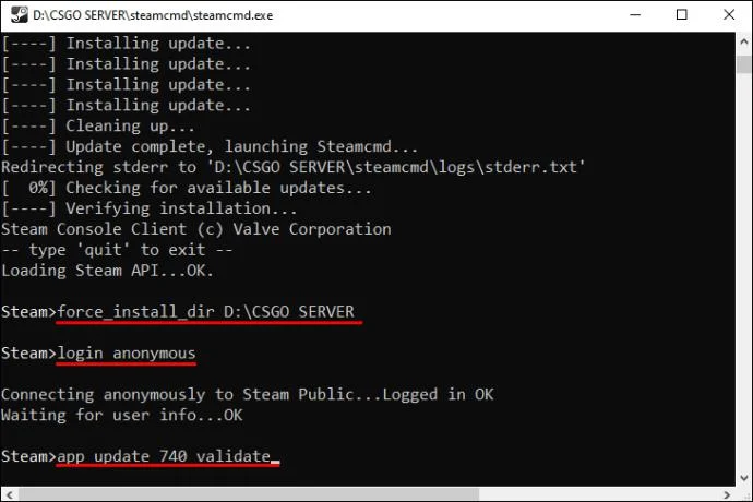 نحوه یافتن IP سرور در CSGO