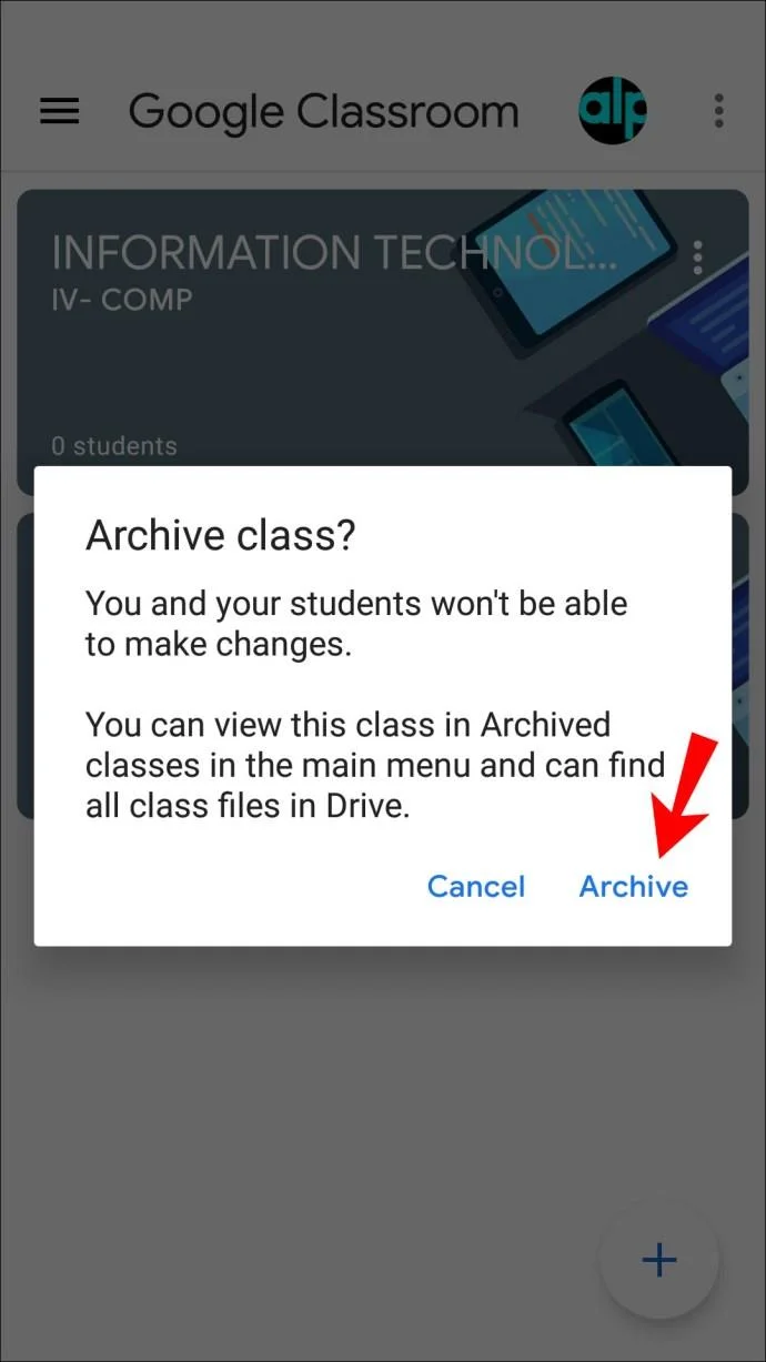 چگونه یک کلاس را در Google Classroom حذف کنیم