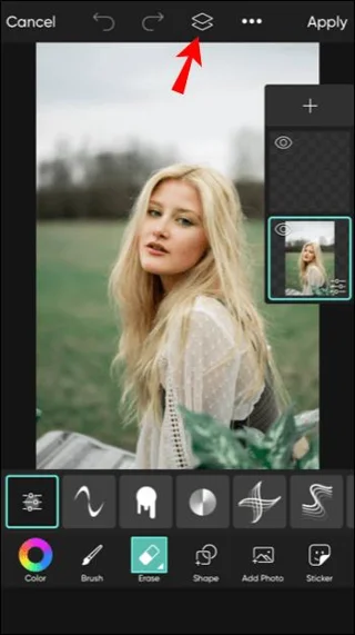 نحوه حذف پس زمینه در Picsart