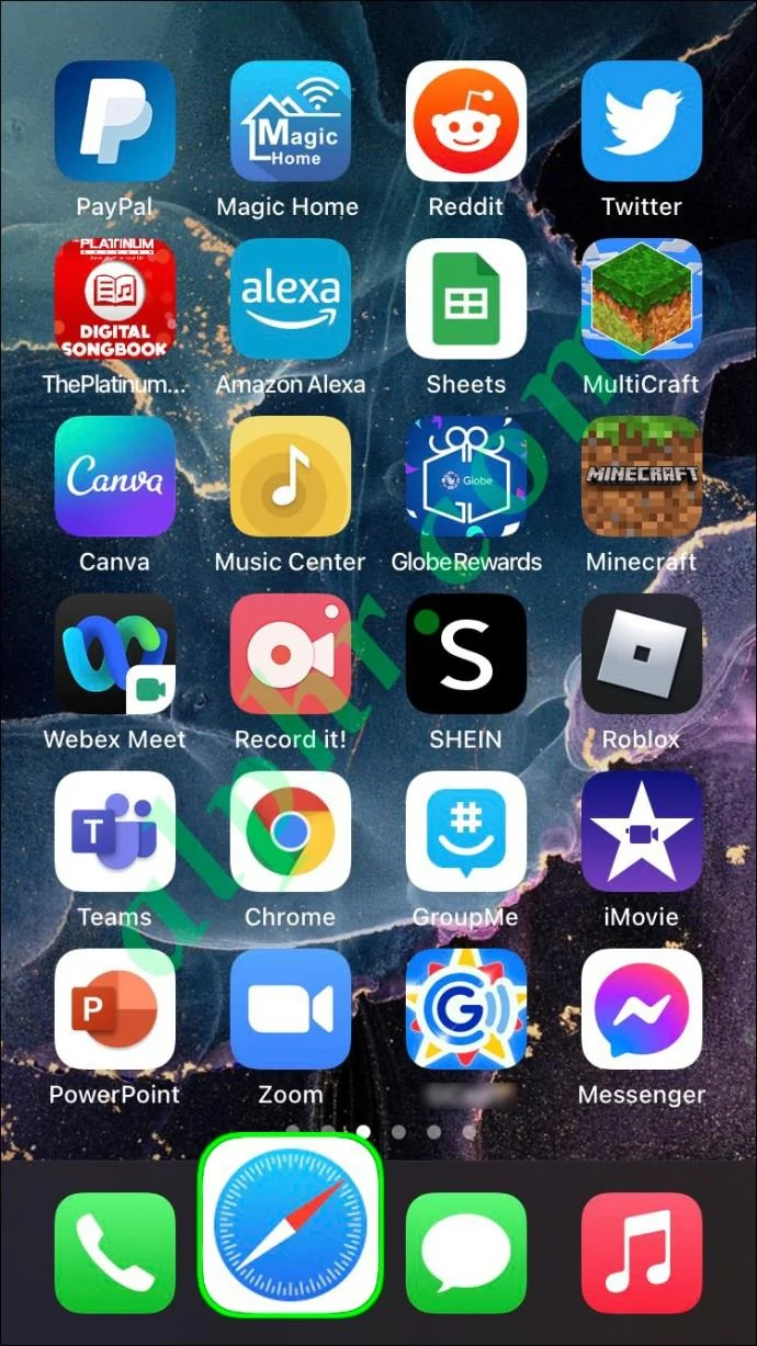Étape 1 sur iPhone