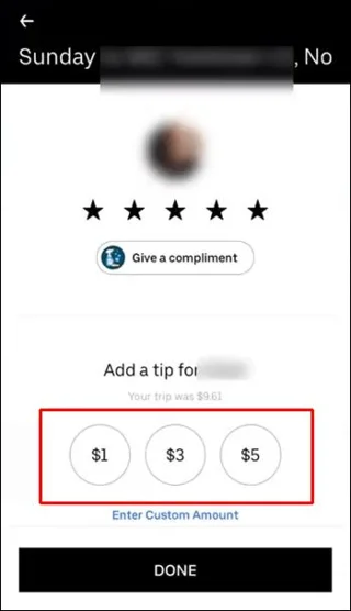 Jak dodać napiwek w aplikacji Uber lub Uber Eats