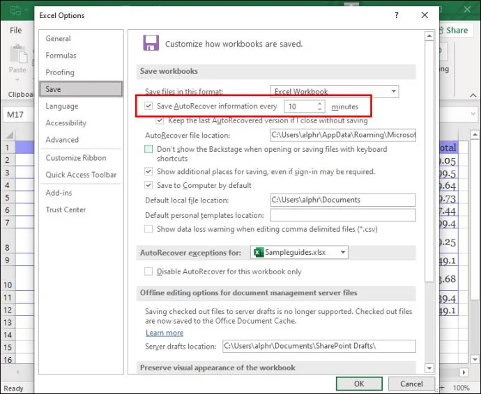 Come recuperare un file Excel non salvato