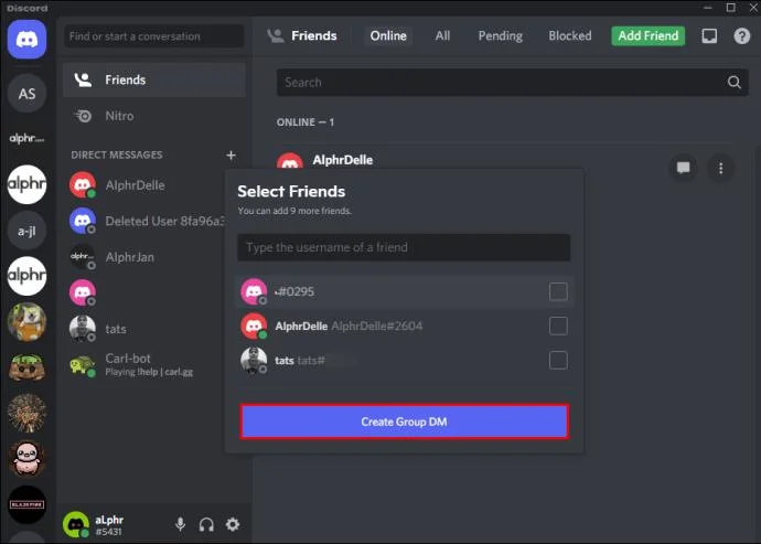 نحوه ارسال پیام به خود در Discord