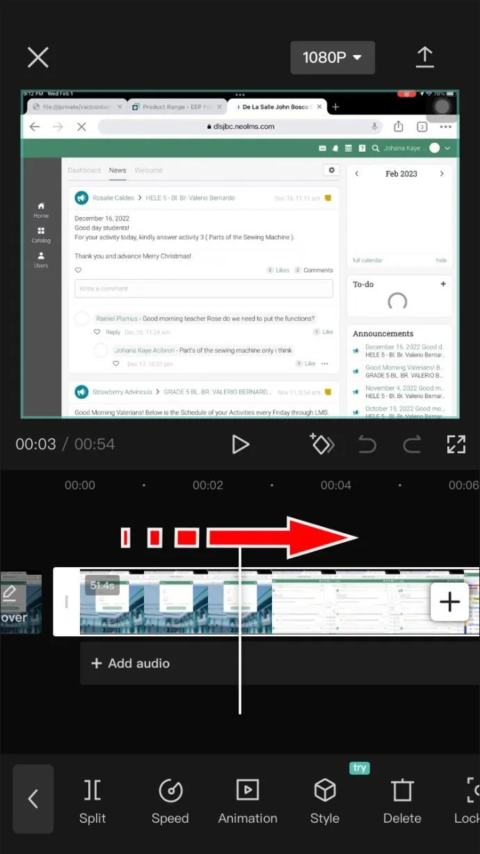 CapCut에서 분할을 제거하는 방법