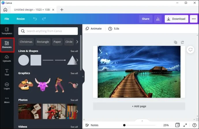 So fügen Sie einem Foto einen Rand hinzu