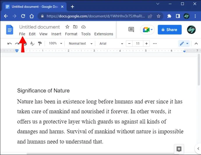 Cómo cambiar el tamaño de página en Google Docs