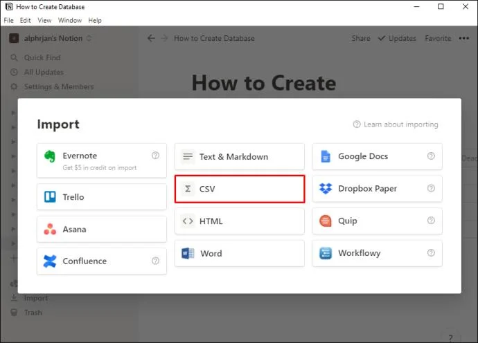 نحوه ایجاد یک پوشه در Notion