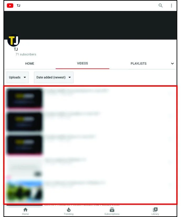 YouTube 동영상을 삭제하는 방법