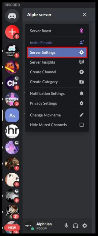 چگونه یک سرور Discord را ترک کنیم