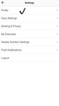 MyFitnessPal에서 킬로줄을 칼로리로 변경하는 방법