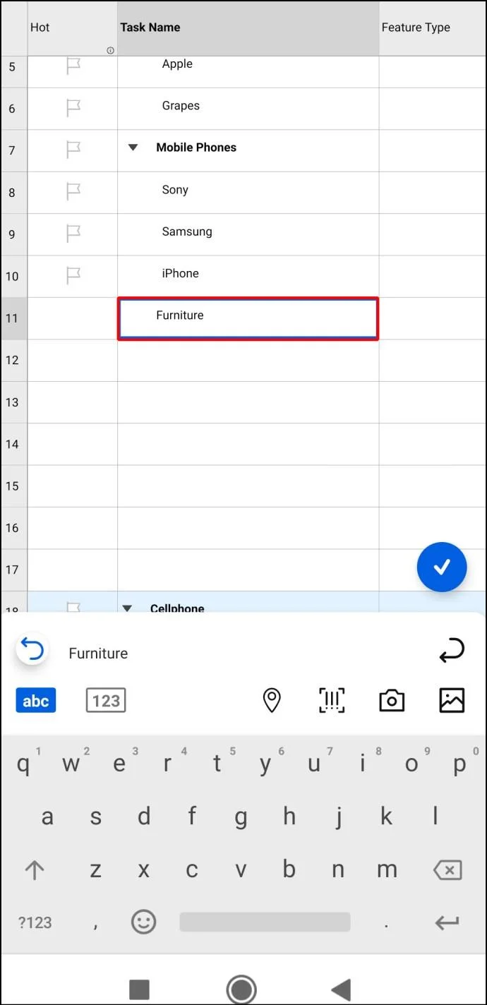 Come aggiungere una sottoattività in Smartsheet