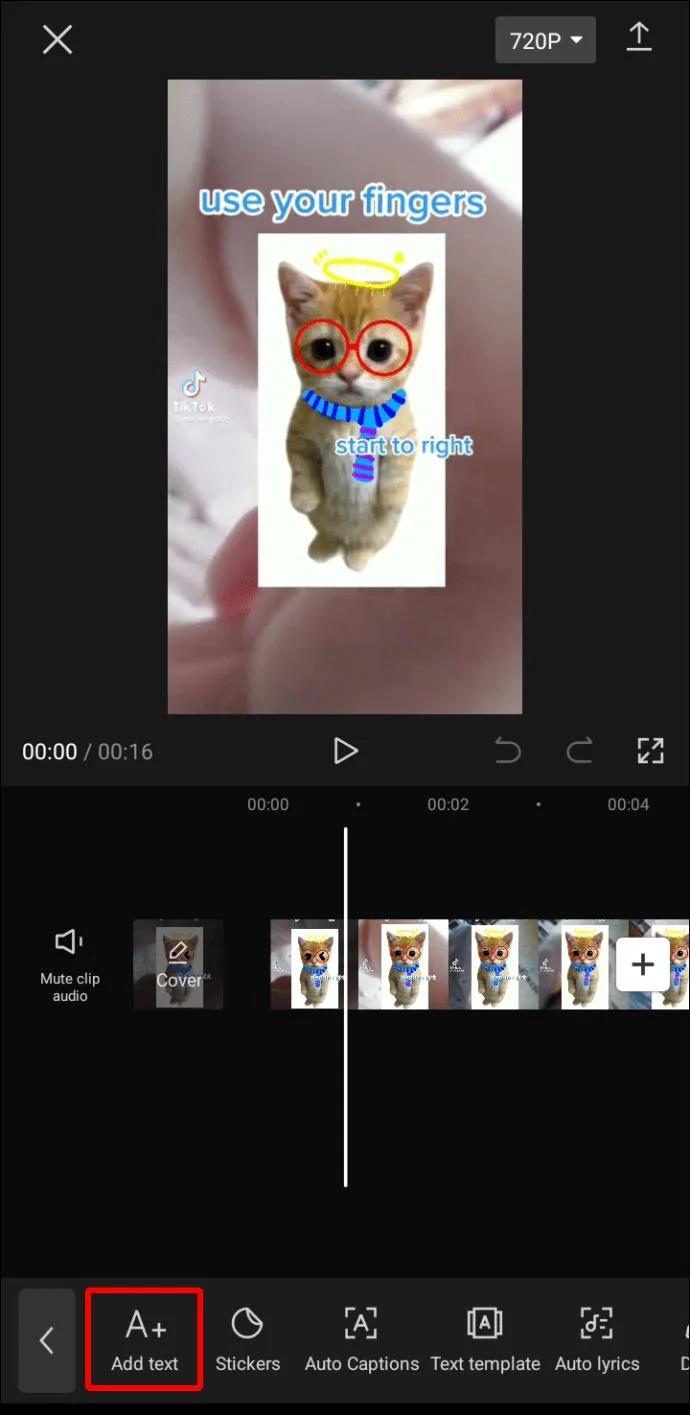 CapCut에서 캡션을 추가하는 방법