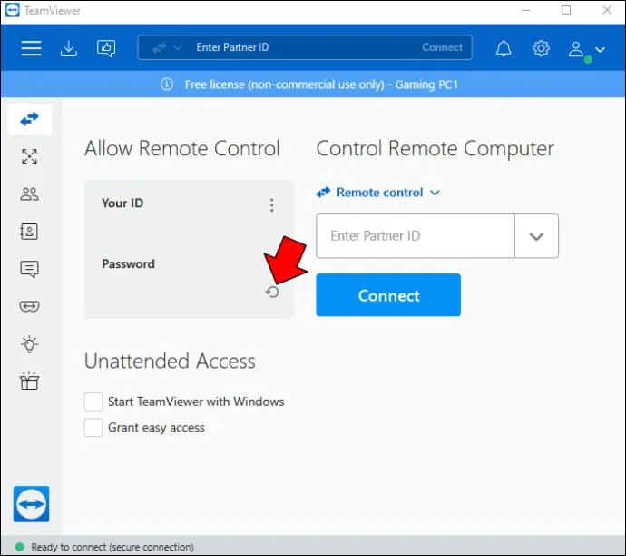 نحوه تغییر رمز عبور در TeamViewer نحوه تغییر رمز عبور در TeamViewer