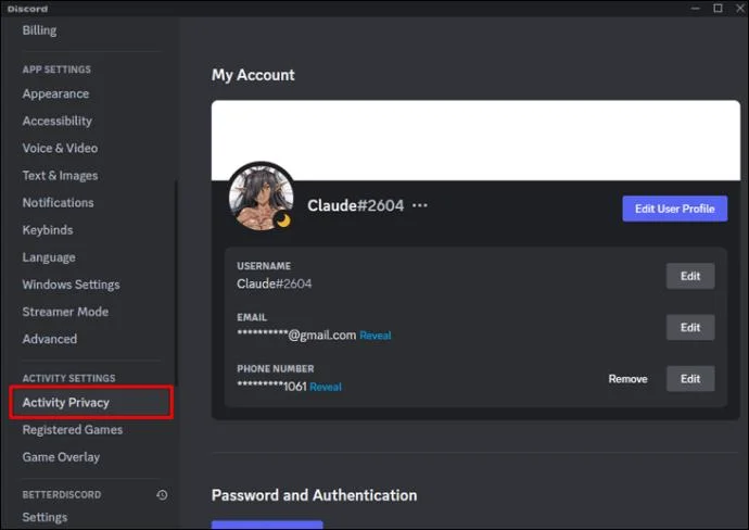 چگونه فعالیت بازی را در Discord پنهان کنیم