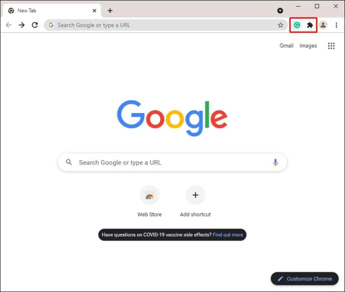 Como fixar extensões na barra do Chrome