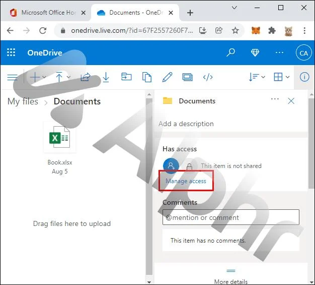 چگونه اشتراک گذاری فایل ها یا پوشه ها را در OneDrive متوقف کنیم