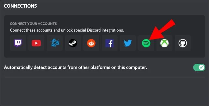 نحوه اتصال Discord به Spotify