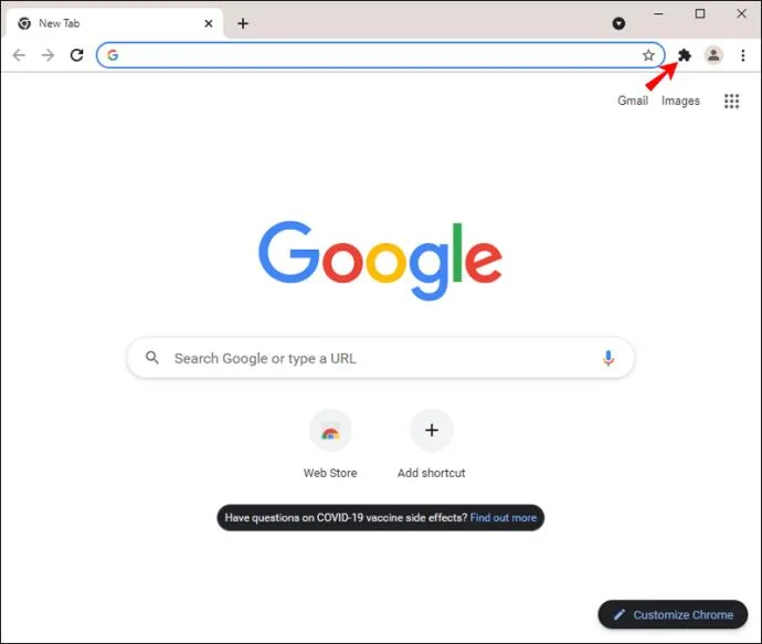 Como fixar extensões na barra do Chrome