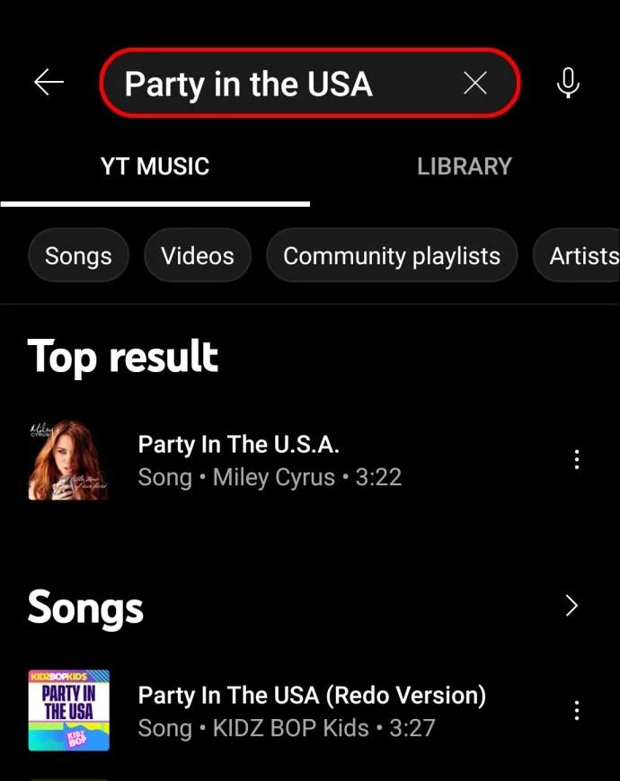 YouTube Music のライブラリに曲を追加または削除する方法