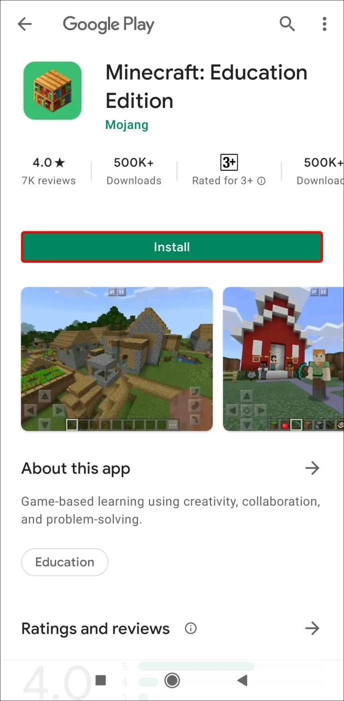 So erhalten Sie Minecraft: Education Edition