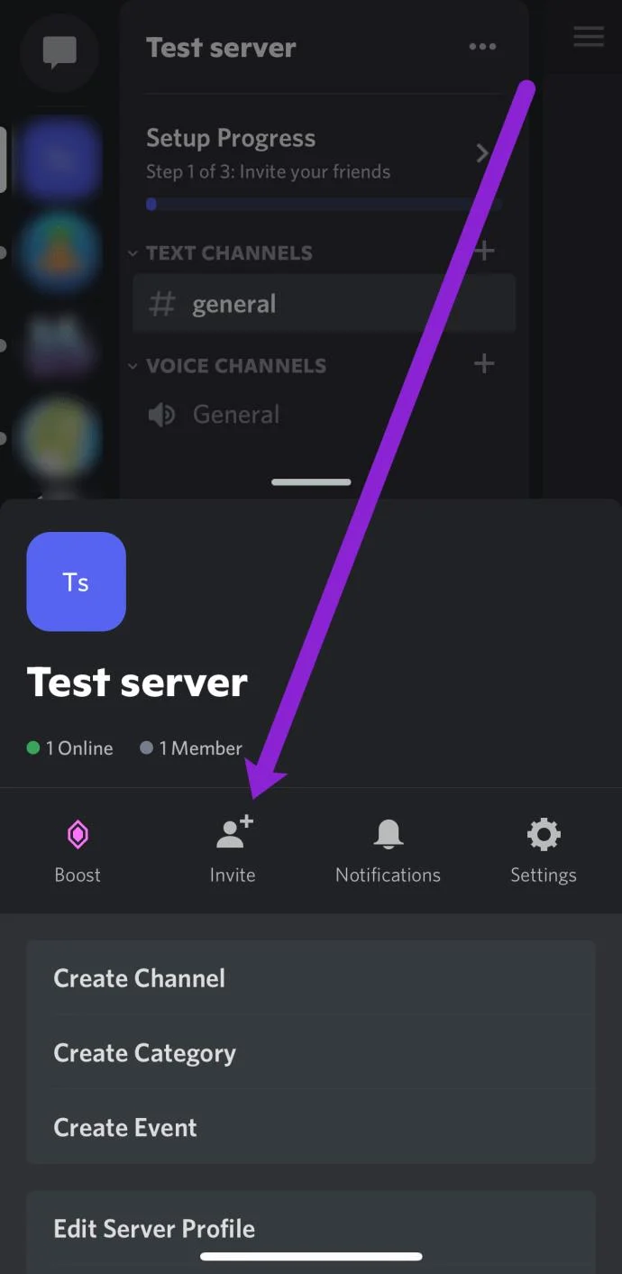 نحوه ایجاد پیوند دعوت در Discord