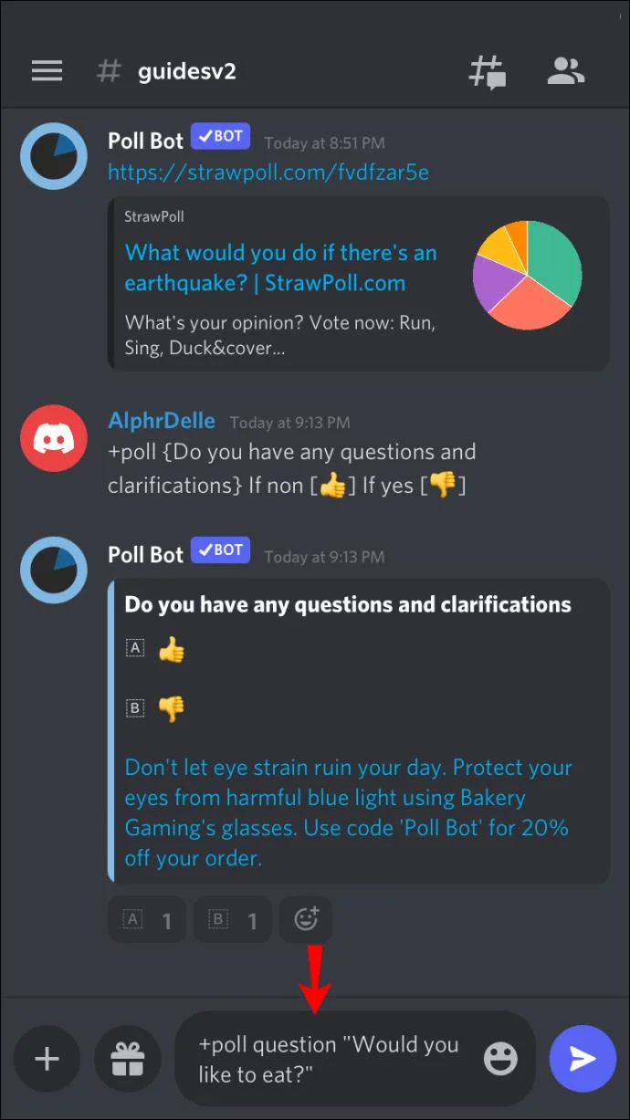 چگونه یک نظرسنجی در Discord ایجاد کنیم