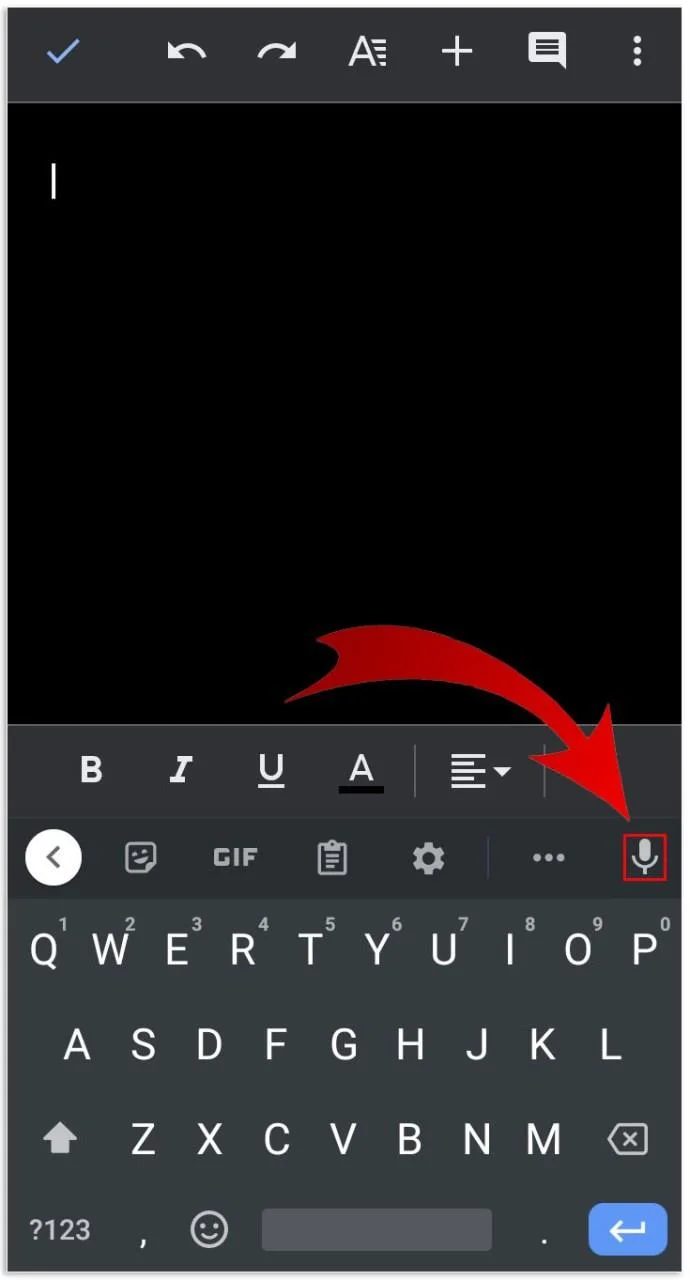 Comment taper avec votre voix dans Google Docs