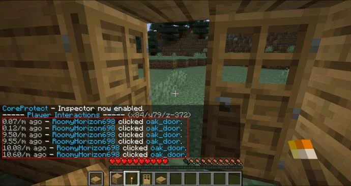 क्या आप देख सकते हैं कि Minecraft में ब्लॉक किसने रखा है?  नहीं!