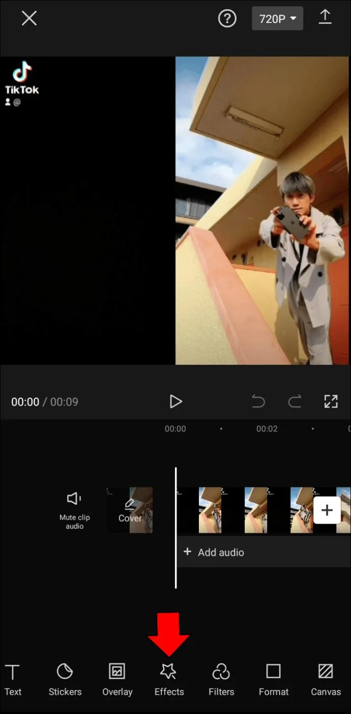CapCut에서 사진 또는 비디오에 흐림 효과를 추가하는 방법