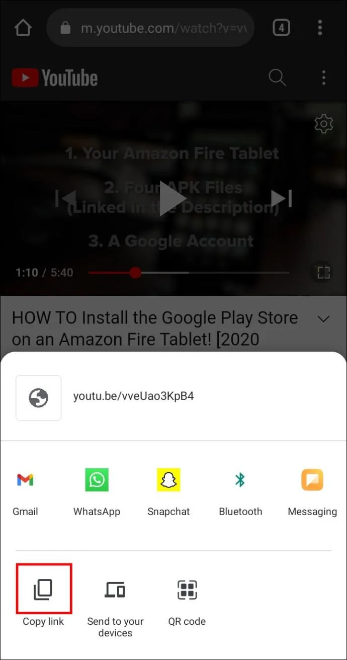 Cómo vincular a una marca de tiempo específica en un video de YouTube