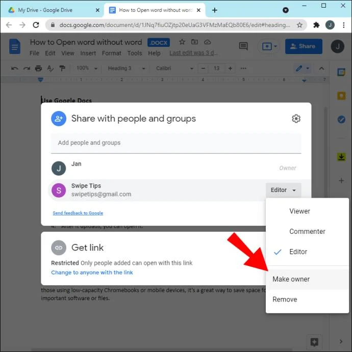 Jak udostępniać pliki z Dysku Google