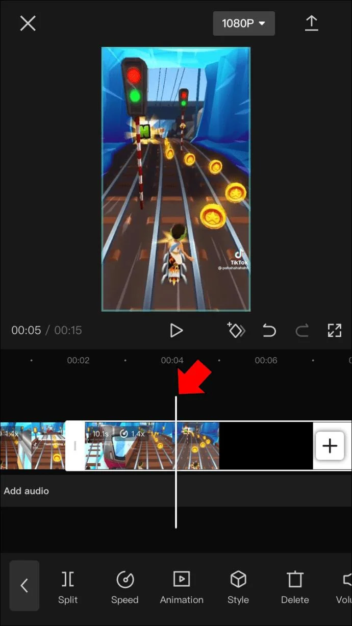 CapCut에서 슬로우 모션 애니메이션 효과를 사용하는 방법