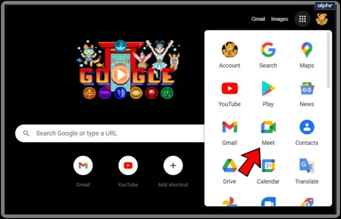 نحوه روشن کردن دوربین در Google Meet