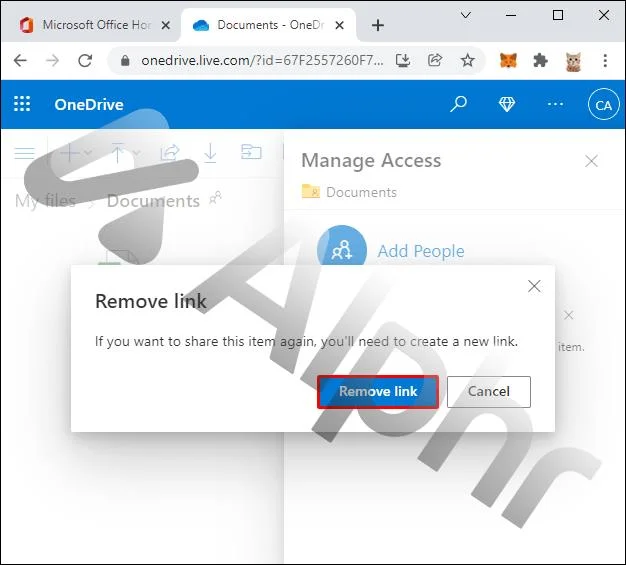 چگونه اشتراک گذاری فایل ها یا پوشه ها را در OneDrive متوقف کنیم