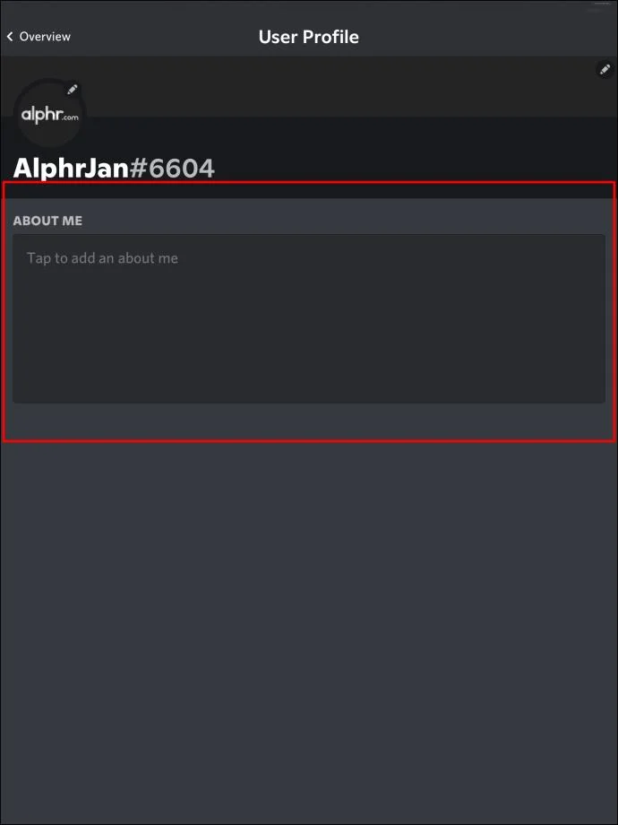 Cara Menambahkan Bagian Tentang Saya Di Discord