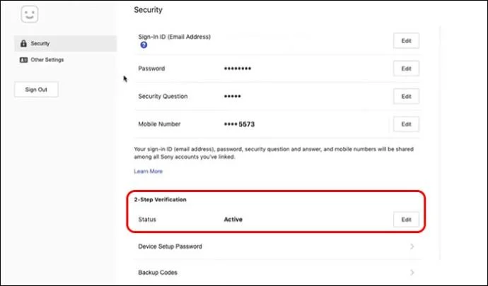 How To Turn On Or Off 2FA On A PS4